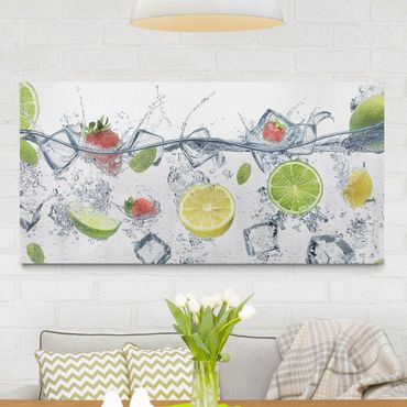 Canvas schilderijen Fruit Cocktail