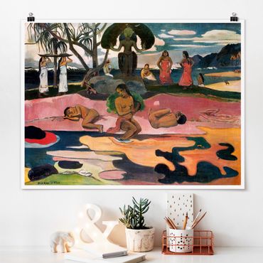 Posters Paul Gauguin - Day Of The Gods (Mahana No Atua)