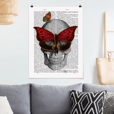 Posters Scary Reading - Butterfly Mask