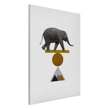Magneetborden Art Of Balance Elephant