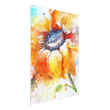 Forex schilderijen Painted Sunflower