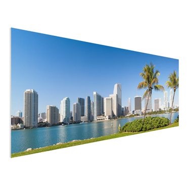 Forex schilderijen Miami Beach Skyline