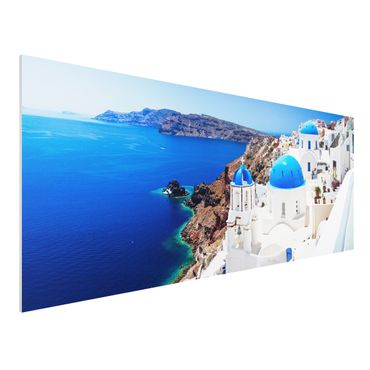 Forex schilderijen View Over Santorini