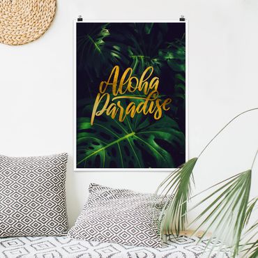 Posters Jungle - Aloha Paradise