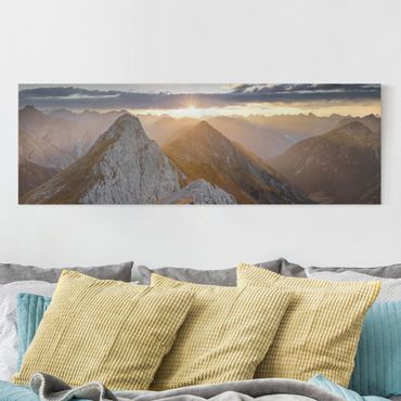 Canvas schilderijen Lechtal Alps