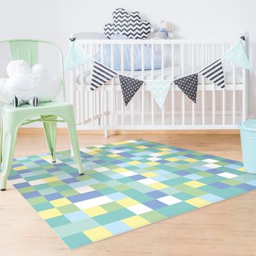 Vinyl tapijt Colourful Mosaic Playground