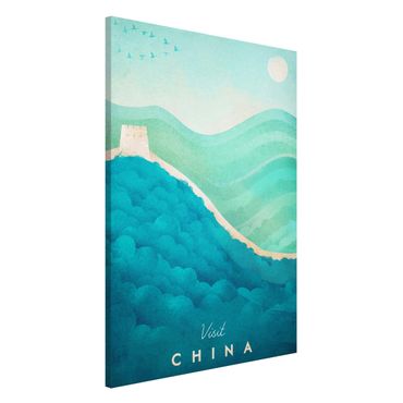 Magneetborden Travel Poster - China