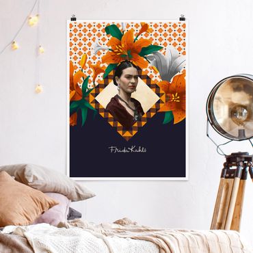 Posters Frida Kahlo - Lilies