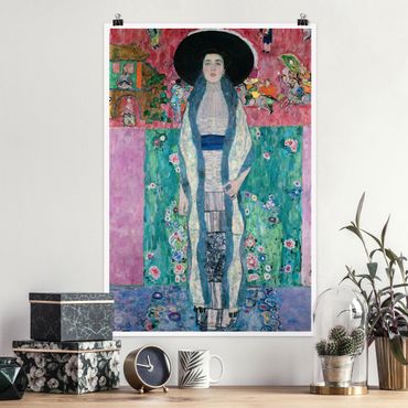 Posters Gustav Klimt - Portrait Adele Bloch-Bauer II