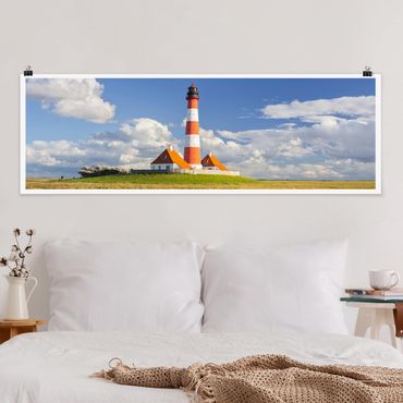 Posters Lighthouse In Schleswig-Holstein
