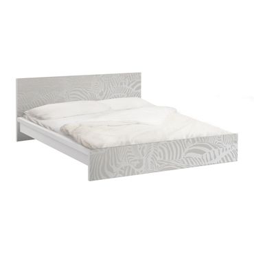 Meubelfolie IKEA Malm Bed No.DS4 Crosswalk Light Grey