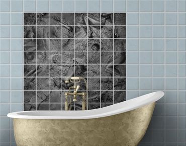 Tegelstickers Disturbing Bath