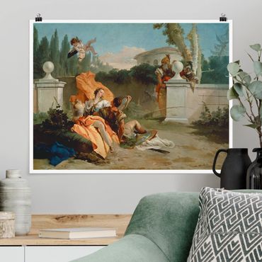Posters Giovanni Battista Tiepolo - Rinaldo and Armida
