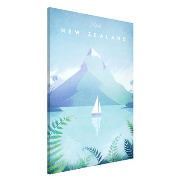 Magneetborden Travel Poster - New Zealand