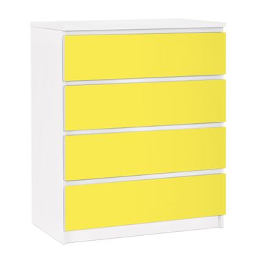 Meubelfolie IKEA Malm Ladekast Colour Lemon Yellow