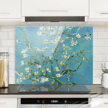 Spatscherm keuken Vincent Van Gogh - Almond Blossom