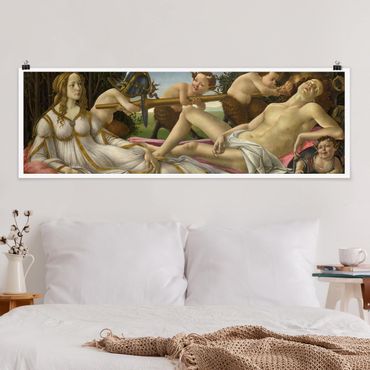 Posters Sandro Botticelli - Venus And Mars