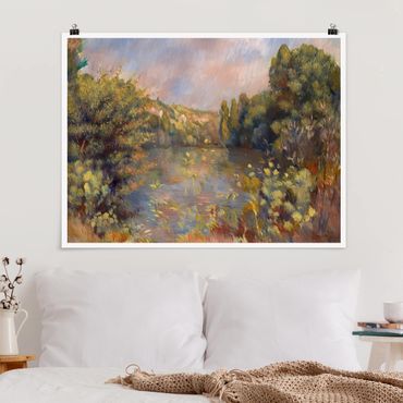 Posters Auguste Renoir - Lakeside Landscape