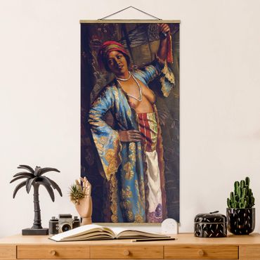 Stoffen schilderij met posterlijst Emile Bernard - The Exotic Dancer