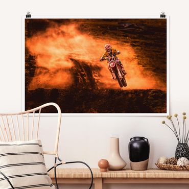 Posters Motocross In The Dust