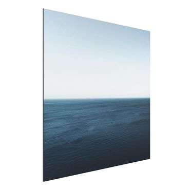Aluminium Dibond schilderijen Minimalistic Ocean