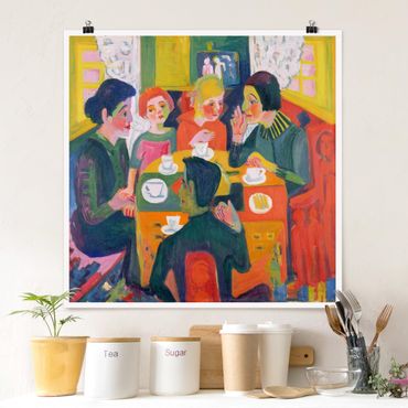 Posters Ernst Ludwig Kirchner - Coffee Table