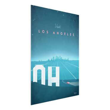Forex schilderijen Travel Poster - Los Angeles