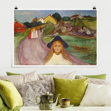 Posters Edvard Munch - White Night