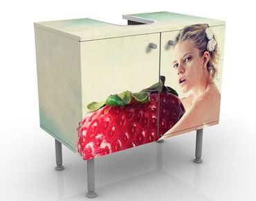 Wastafelonderkasten Strawberry Princess