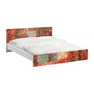 Meubelfolie IKEA Malm Bed Font Sample