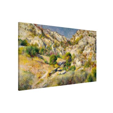 Magneetborden Auguste Renoir - Rock At Estaque