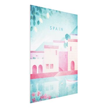Forex schilderijen Travel Poster - Spain