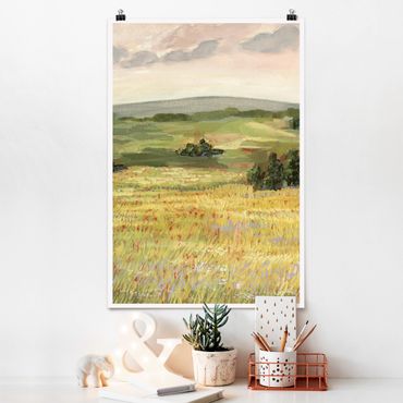 Posters Meadow In The Morning I