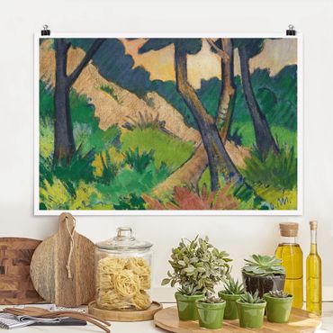 Posters Otto Mueller - Landscape III