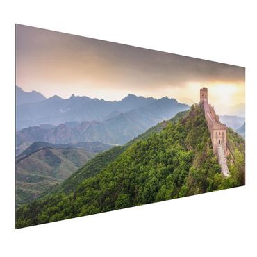 Aluminium Dibond schilderijen The Infinite Wall Of China
