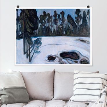 Posters Edvard Munch - Starry Night