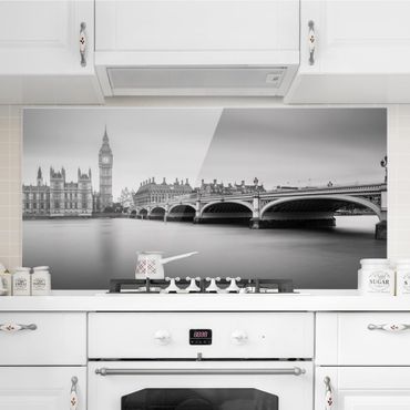 Spatscherm keuken Westminster Bridge And Big Ben
