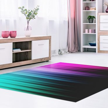 Vinyl tapijt Rainbow Display