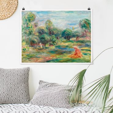 Posters Auguste Renoir - Landscape At Cagnes