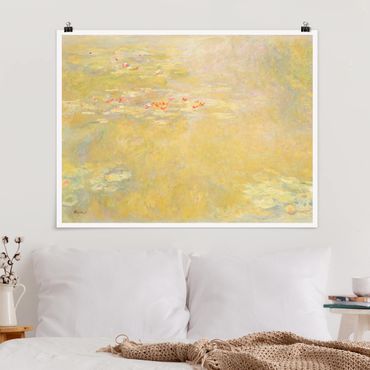 Posters Claude Monet - The Water Lily Pond