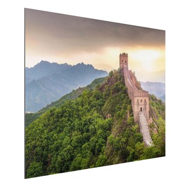 Aluminium Dibond schilderijen The Infinite Wall Of China
