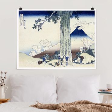 Posters Katsushika Hokusai - Mishima Pass In Kai Province