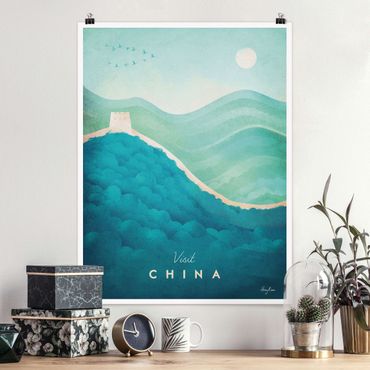 Posters Travel Poster - China