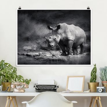 Posters Lonesome Rhinoceros