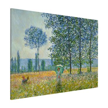 Magneetborden Claude Monet - Fields In Spring