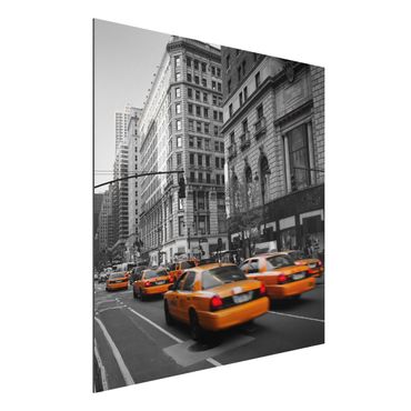 Aluminium Dibond schilderijen NEW YORK, NEW YORK