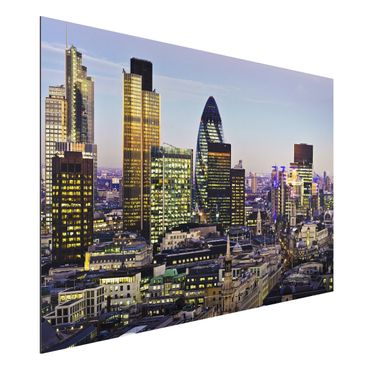 Aluminium Dibond schilderijen London City