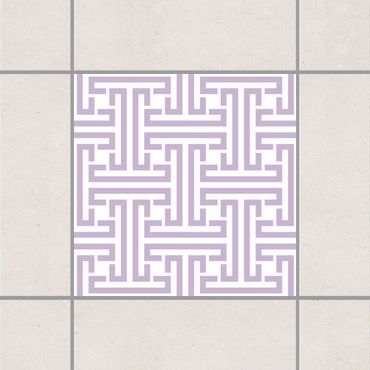 Tegelstickers Decorative Labyrinth Lavender