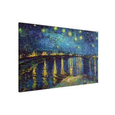 Magneetborden Vincent Van Gogh - Starry Night Over The Rhone