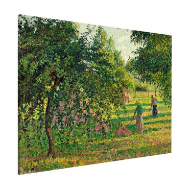 Magneetborden Camille Pissarro - Apple Trees And Tedders, Eragny